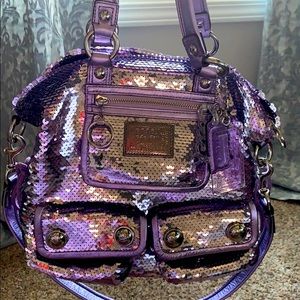 Coach sequin Poppy bag